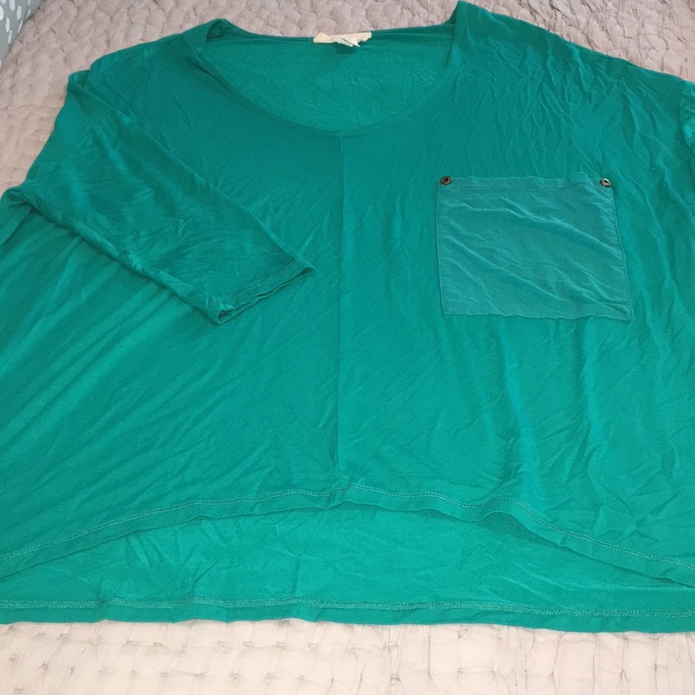 🌺🌺Teal oversized top🌺🌺